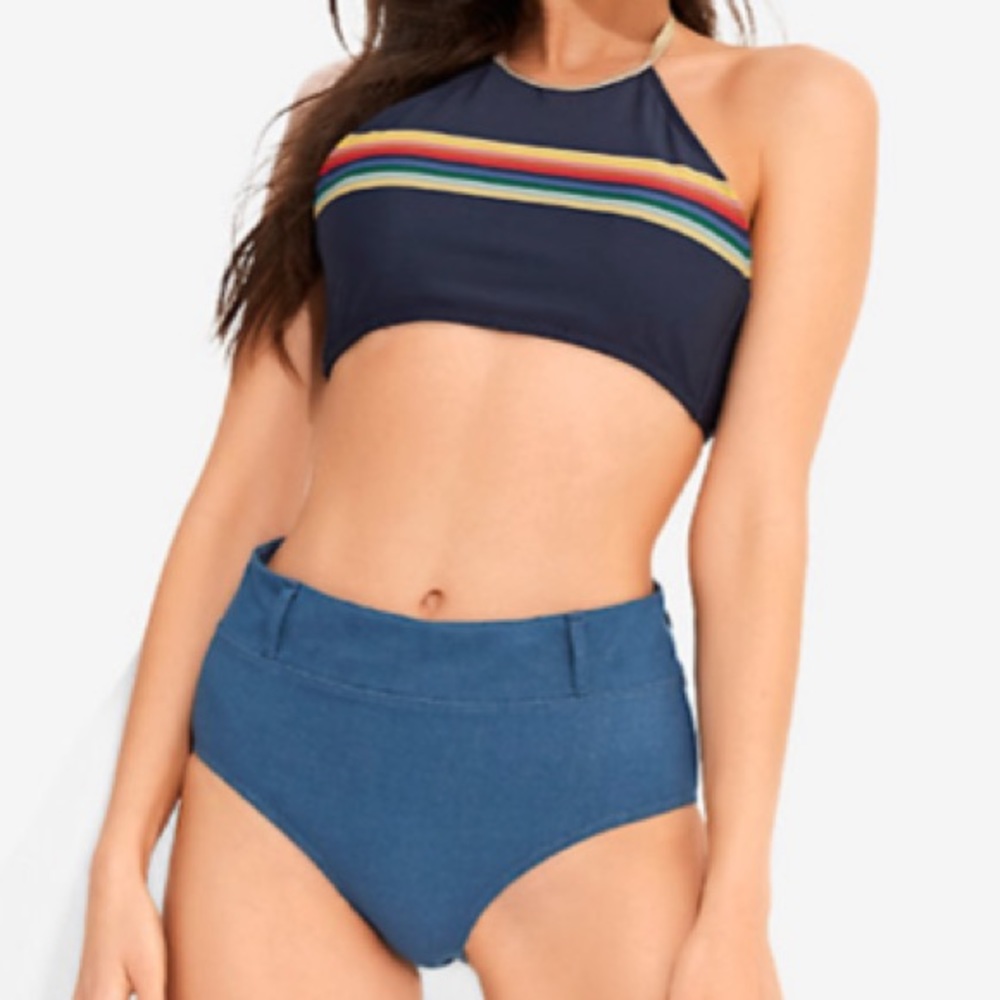 Her Universe Doctor Who 13 Doctor Halter Swim Top Hot Topic
